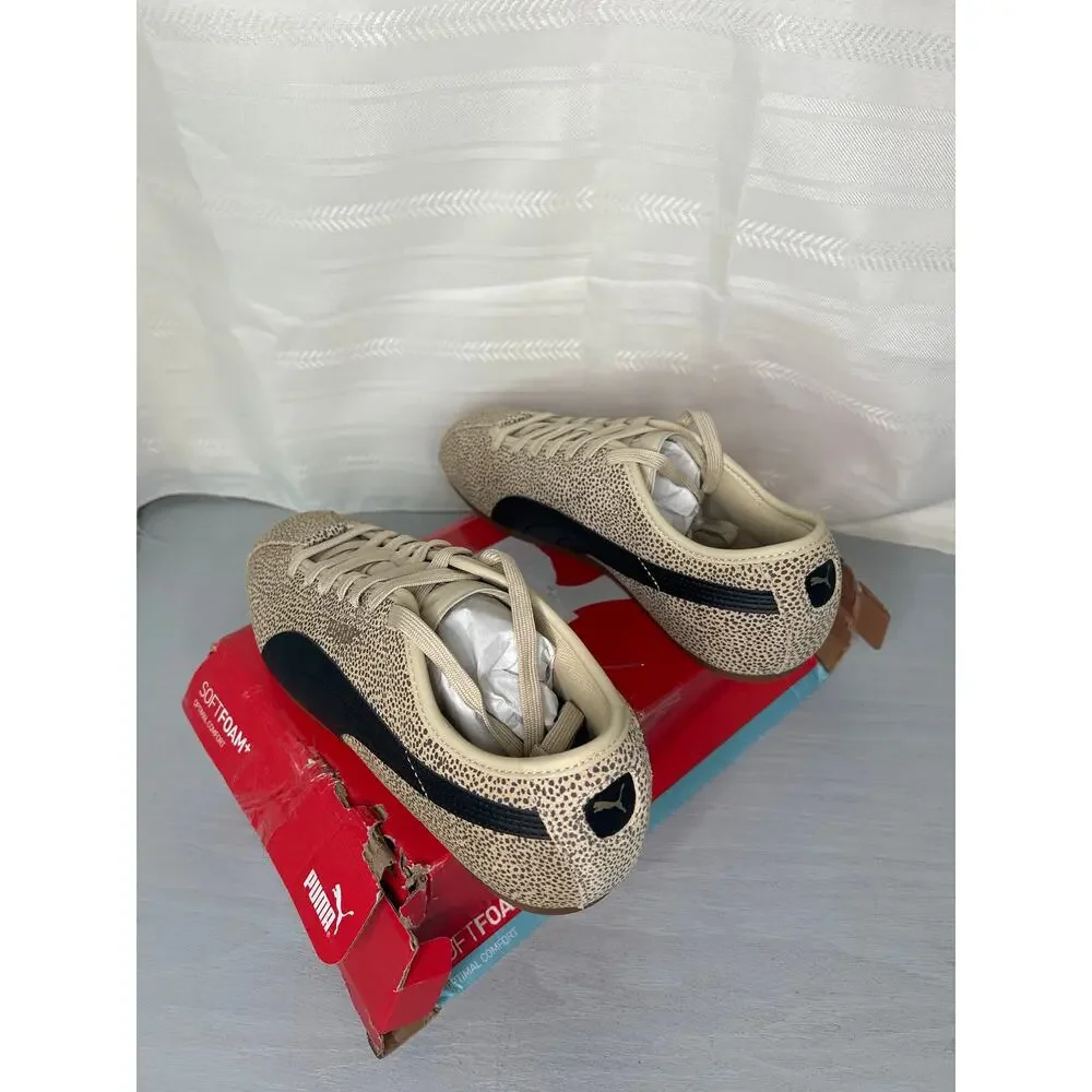 PUMA Tackle Topcat Sneakers Toasted Almond Black Gum Womens Size 10M
